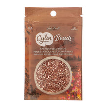 Load image into Gallery viewer, 11/0 Cylin Bead Burnished Copper Lined
