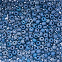 Load image into Gallery viewer, (Vial Czech Size 6/0) Dark Blue AB Matt
