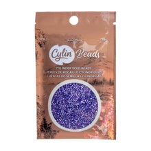 Load image into Gallery viewer, 11/0 Cylin Bead Lavender Gemdust
