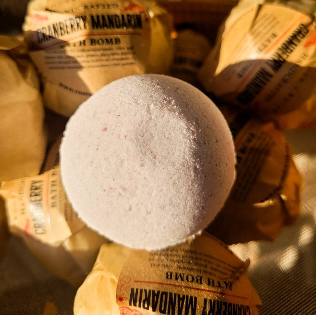 *Bath Bomb: Cranberry Mandarin