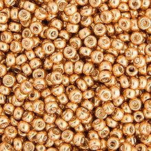 Load image into Gallery viewer, (Vial Miyuki Seed Bead 11/0) Gold Galvanized
