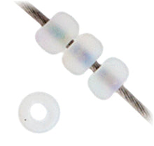 Load image into Gallery viewer, (Vial Miyuki Seed Bead 11/0) Crystal AB Matte
