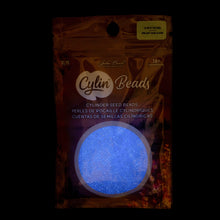 Load image into Gallery viewer, 11/0 Cylin Bead Glow in Dark - Violet
