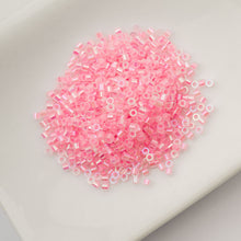 Load image into Gallery viewer, 11/0 Cylin Bead Glow in Dark AB - Rose
