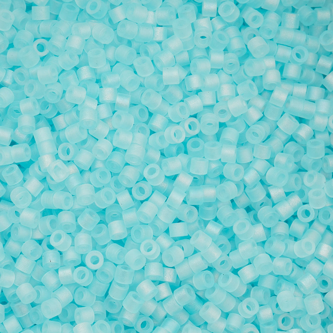 11/0 Cylin Bead Matte Macaron AB - Sky Blue