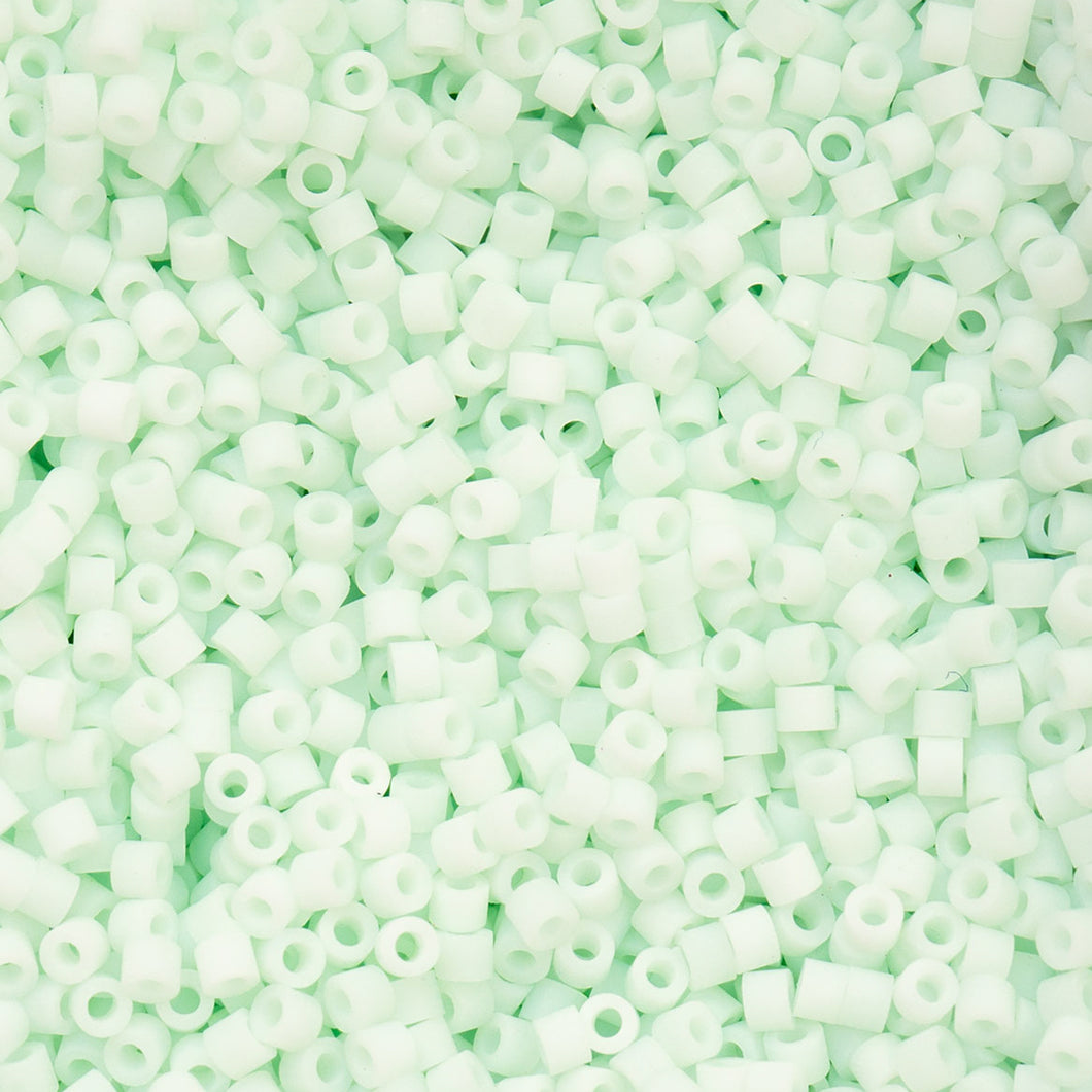 11/0 Cylin Bead Matte Macaron- Pale Seafoam