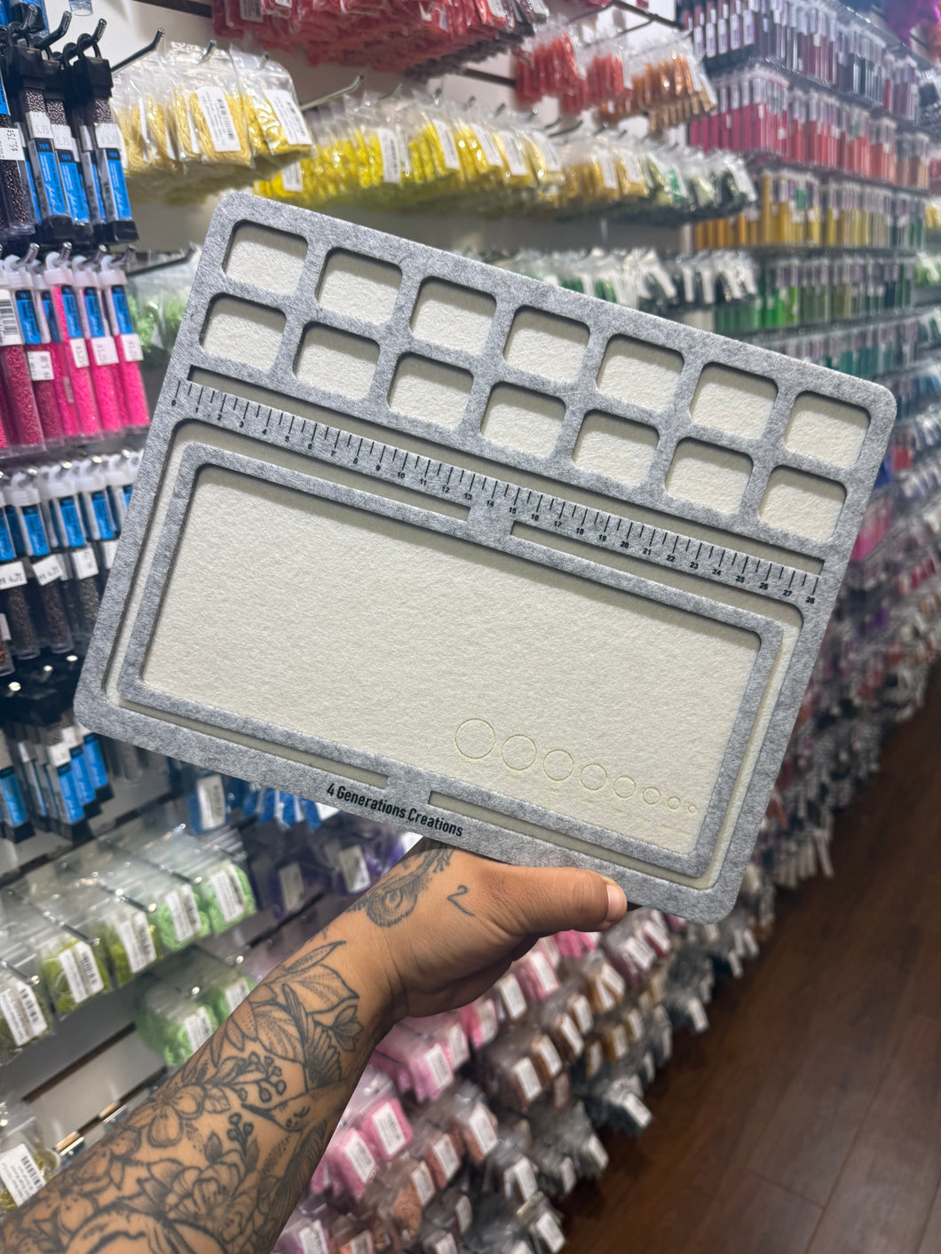 Felt Bead Tray