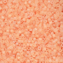 Load image into Gallery viewer, 11/0 Cylin Bead Matte Macaron AB - Light Tangerine
