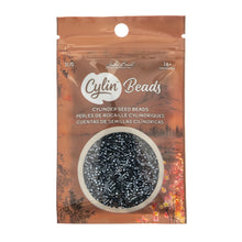 Load image into Gallery viewer, 11/0 Cylin Bead Gunmetal
