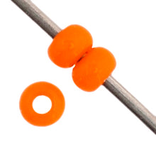 Load image into Gallery viewer, 11/0 Seedbead Opaque Light Orange

