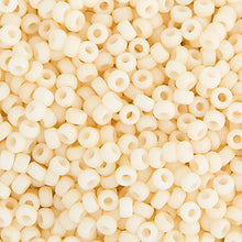 Load image into Gallery viewer, (Vial Miyuki Seed Bead 11/0)Cream Opaque Matte
