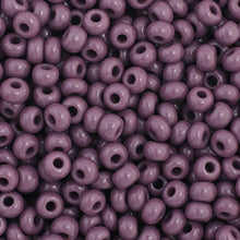 Load image into Gallery viewer, 11/0 Seedbead Opaque Dark Mauve

