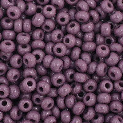 11/0 Seedbead Opaque Dark Mauve