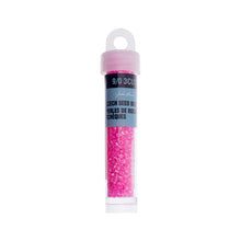 Load image into Gallery viewer, (Czech Seed Bead 9/0 3Cut Vial)Transparent Rose C/L
