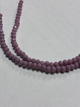 Load image into Gallery viewer, Rondelle 3x4 Opaque Mauve
