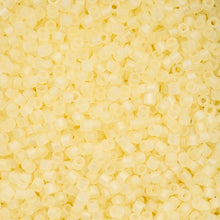 Load image into Gallery viewer, 11/0 Cylin Bead Matte Macaron AB- Yellow
