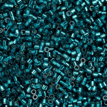 Load image into Gallery viewer, 11/0 Cylin Bead Blue Zircon S/L
