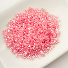 Load image into Gallery viewer, 11/0 Cylin Bead Crystal Rose Lined
