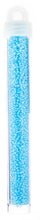 Load image into Gallery viewer, (Vial Miyuki Seed Bead 11/0) Blue Luminous Neon C/L

