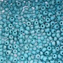 Load image into Gallery viewer, (Vial Czech Size 6/0) Opaque Turquoise AB Matt
