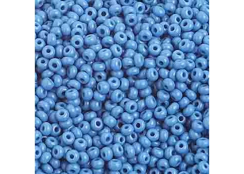 (Half Hank) Czech Seed Bead 10/0 Opaque Dark Blue