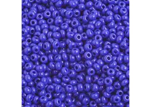 (Half Hank) Czech Seed Bead 10/0 Opaque Royal Blue