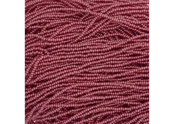 (Half Hank) Czech Seed Bead 10/0 Pearl Red