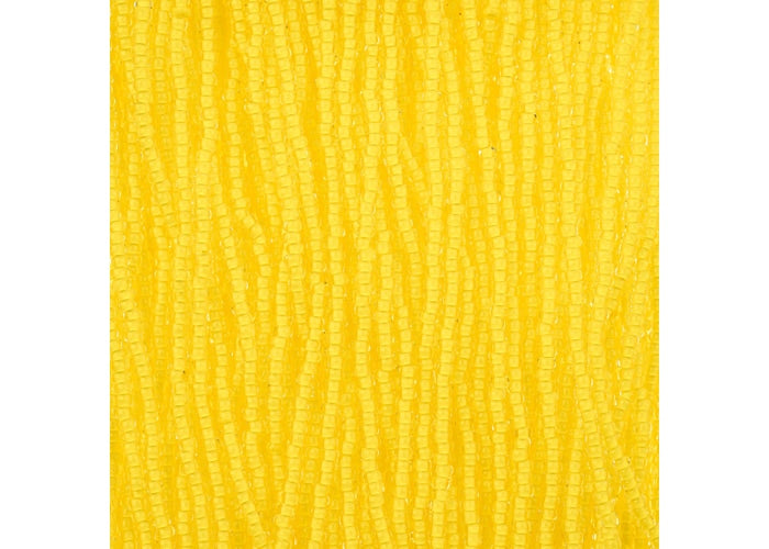 (Half Hank) Czech Seed Bead 10/0 Crystal C/L Terra Intensive Yellow