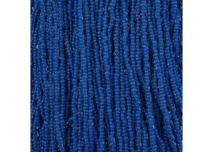 (Half Hank) Czech Seed Bead 10/0 Crystal C/L Terra Intensive Blue