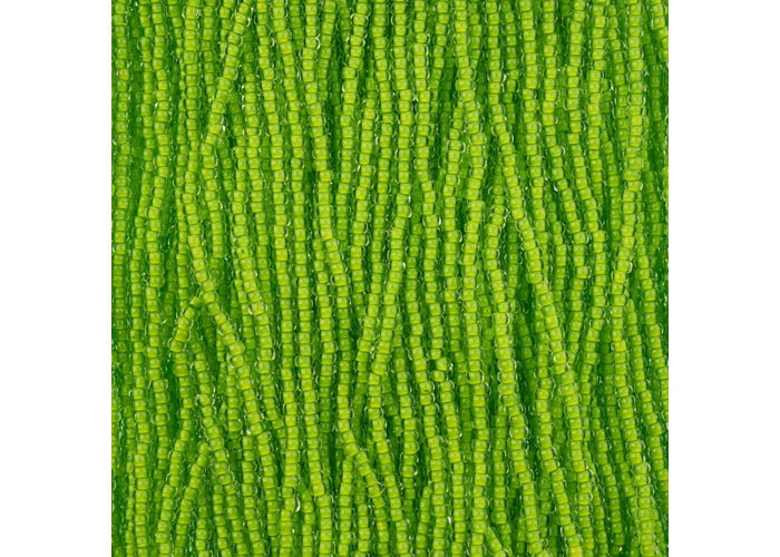 (Half Hank) Czech Seed Bead 10/0 C/L Terra Intensive Light Green