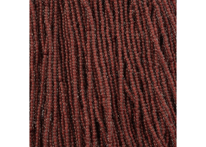 (Half Hank) Czech Seed Bead 10/0 Crystal C/L Terra Intensive Brown