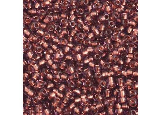 (Half Hank) Czech Seed Bead 10/0 Amethyst/Copperline