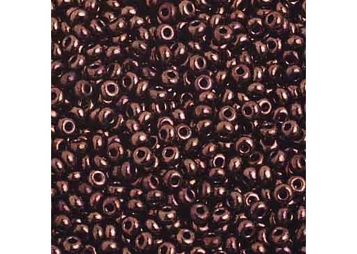 (Half Hank) Czech Seed Bead 10/0 Purple Luster Strung