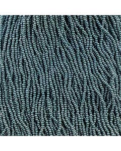 (Half Hank) Czech Seed Bead 10/0 Dark Green Luster