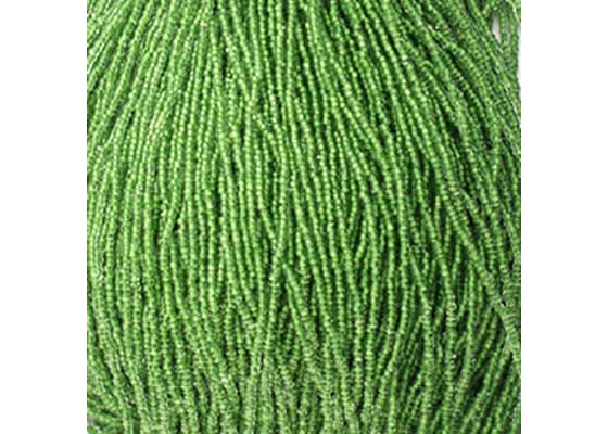 (Half Hank) Czech Seed Bead 10/0 C/L Olive Green Terra Color