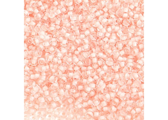 (Half Hank) Czech Seed Bead 10/0 C/L Peach Terra Color