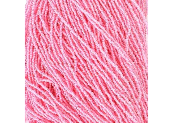 (Half Hank) Czech Seed Bead 10/0 C/L Pink Terra Color