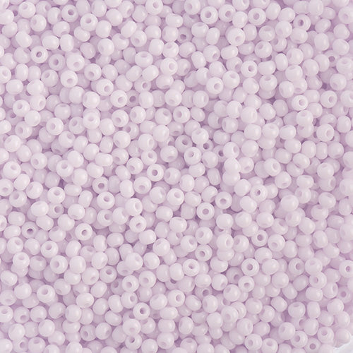 11/0 Seedbead Opaque Natural Pink