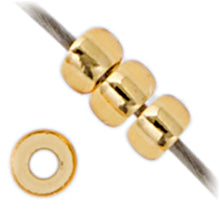 Load image into Gallery viewer, (Vial Miyuki Seed Bead 11/0) Gold Silver Lined
