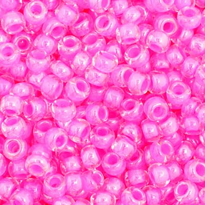 (Vial Czech Size 11) Crystal C/L Rose