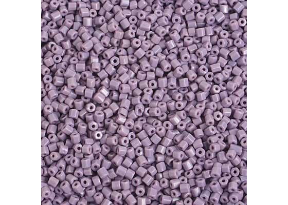 (Half Hank) Czech Seed Bead 10/0 2Cut Opaque Mauve