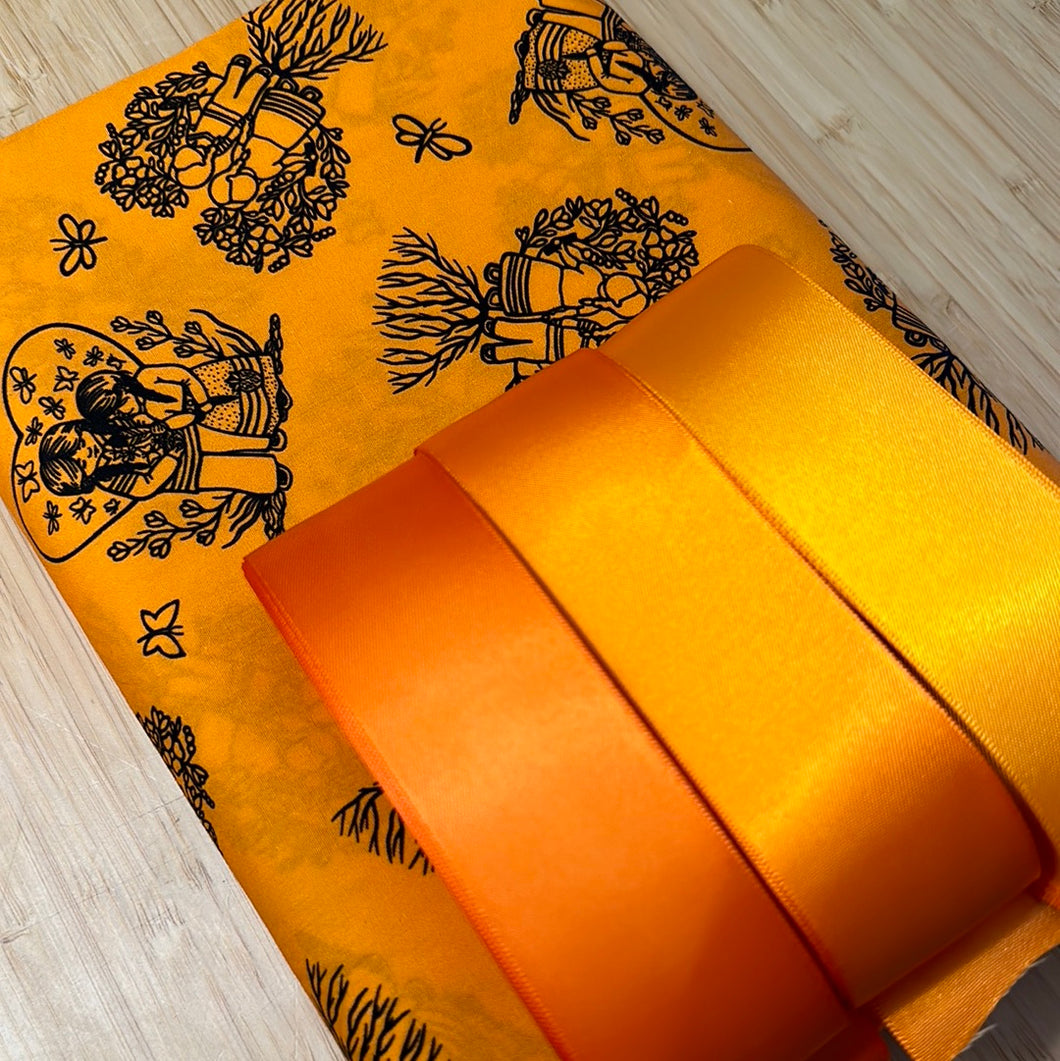 (Basic) Ribbon skirt kit (Light Orange)