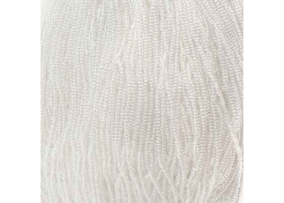 (Half Hank) Czech Seed Bead 11/0 Transparent Crystal