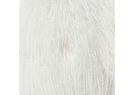 (Half Hank) Czech Seed Bead 11/0 Transparent Crystal AB