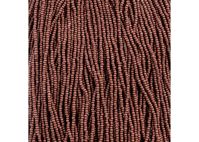 (Half Hank) Czech Seed Bead 11/0 Terra Intensive Dark Brown