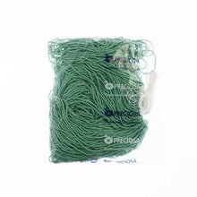 Load image into Gallery viewer, Czech Seed Bead 3Cut 10/0 Opaque Medium/Dark Green Strung
