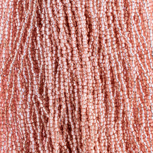 Load image into Gallery viewer, *Czech Seed Bead 3Cut 10/0 S/L Rose Dyed SOLGEL Strung
