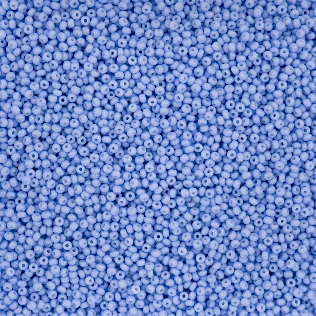 11/0 Seedbead Dyed Chalk Lt Violet