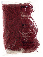 Load image into Gallery viewer, Czech Seed Beads 9/0 3Cut Opaque Dark Red Strung
