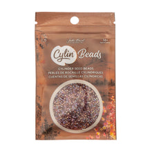 Load image into Gallery viewer, 11/0 Cylin Bead- Red Gold Luster

